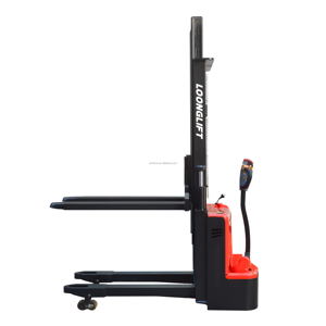 Apilador Eléctrico de Paletas de Doble Elevación de 1500 kg, Altura de Elevación de 1600-3500 mm, Montacargas para Pasillos Estrechos, Fácil Operación - Product Image 2