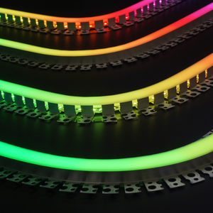 โปรไฟล์อลูมิเนียม LED ขนาด 23.5x8.5 มม. สำหรับตกแต่งไฟใต้ตู้ ใช้กับซีรีส์ 6000  ชุบผิวด้วยกระบวนการอะโนไดซ์ ปรับความยาวได้ - Product Image 4