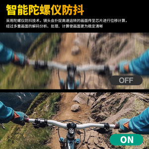 Cámara de Acción 4K con Pantalla Táctil Dual, EIS, Resistente al Agua 30M, Grabación Deportiva para Ciclismo - Product Image 2