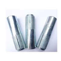 Anclaje de Acero Galvanizado con Rosca M12, Medida en Pulgadas