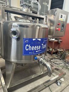 สายการผลิตชีสเชิงพาณิชย์และผลิตภัณฑ์นมน้ำผลไม้และเครื่องดื่มถังหมักชีสอุตสาหกรรมและถังหมัก - Product Image 2