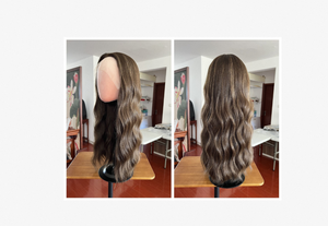 วิกต่อผมมนุษย์แบบชาวเวียดนามวิกผมต่อแบบมัดสองชั้น - Product Image 2