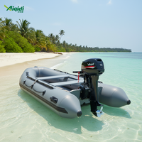 Moteur hors-bord AIQIDI refroidi par air, 2 temps, 9,9 CV, 15 CV, 18 CV, moteur de bateau marin