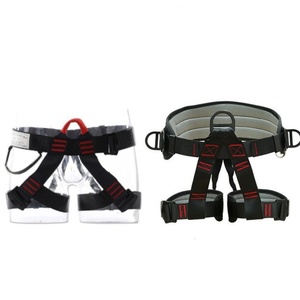 Polyester Half Body Quick Descent Sitting Safety <b>Belt</b> Secure Waist Harness for Mountaineering and Climbing Fall Protection - Product Image 4