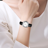 PABRIK JAM TANGAN HANNAH MARTIN OEM ODM Jam Tangan Quartz Wanita Logo Kustom Tahan Air 3 Bar Rose Gold Mesin Jepang Jam Tangan Wanita