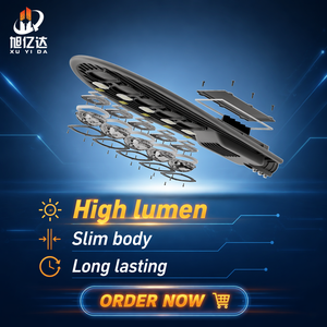 ไฟถนน LED ประสิทธิภาพสูง 100W 150W 200W โคมไฟถนนสำหรับภายนอกอาคาร - Product Image 2