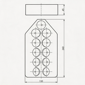 Transductor de Escaneo Geomorfológico Topográfico de 11 Haces (FYW-200-11D) para Telémetro Subacuático - Product Image 2