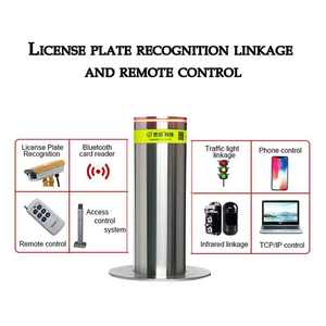 حاجز المرور على الطريق وقوف السيارات الكهربائية قابل للسحب رفع السيارات الصلب الشمعات الهيدروليكية التلقائي ارتفاع الحبال - Product Image 4