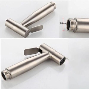 หัวฉีดสเปรย์สแตนเลส 304 แบบดึงออกได้สำหรับอ่างล้างจาน หัวฉีดแรงดันสูง เกลียว G1/2 ดีไซน์มินิมอล - Product Image 2