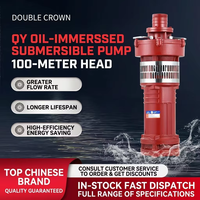 Pompe électrique submersible QY à moteur tout cuivre, qualité industrielle, durable, conception à turbine multi-étages QY20-30/2-3