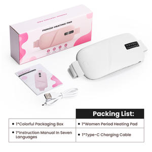 Cinturón de Masaje Vibratorio Inalámbrico Inteligente con Compresión Caliente para el Cuidado de la Cintura y el Abdomen, Cinturón Menstrual Calentador para el Vientre - Product Image 4