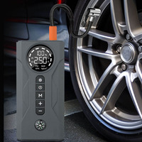 4-in-1 16000mAh Car Jump Starter with Air Compressor Tire Inflator LED Emergency Light