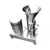 Prix d'usine Moulin colloïdal 1,5 kW de qualité alimentaire pour le broyage de beurre de cacahuète, de soja, de sésame, de haricot rouge et de noix de cajou, pour la production d'aliments de collation