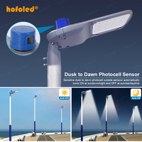 Hofoled 200W crépuscule à l'aube photocellule lampadaire Slip Fitter montage LED Parking lumière haute luminosité extérieur LED réverbère