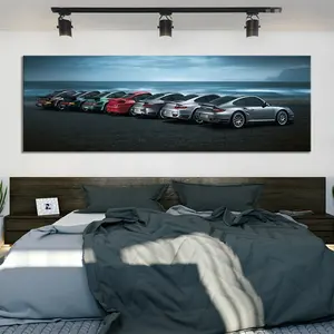 Toile imprimée HD avec voitures de sport classiques, affiche de Collection de voiture de luxe, Art mural pour décoration de maison, de salle, décor esthétique de Bar, de Club