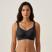 Soutien-gorge Confort Femme Sans Armature à Couvrance Totale, Effet Push-up, Soutien Latéral, Lissage du Dos, Fermeture à Trois Rangées de Crochets – Vente en Gros OEM ODM