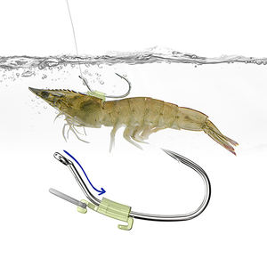 Hameçons de pêche à <span class=keywords><strong>la</strong></span> carpe en acier allié super résistant et lumineux - Hameçons de jig pour <span class=keywords><strong>la</strong></span> pêche en eau salée et en lac, pour <span class=keywords><strong>la</strong></span> pêche en rivière et en ruisseau, pour <span class=keywords><strong>la</strong></span> pêche à <span class=keywords><strong>la</strong></span> crevette flottante - Product Image 2