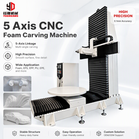 Machine CNC 5 axes polyvalente de haute précision pour la gravure sur bois et mousse