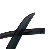 Deflector de Ventana Acrílico Negro, Visera para Puerta, Compatible con Honda Accord 1998-2002, Accesorios