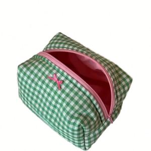Small Makeup Bag for <b>Purse</b> Mini Cosmetic Bag Travel Makeup Pouch Zipper Pouch <b>Cute</b> Make up Bags with Compartments - Product Image 1