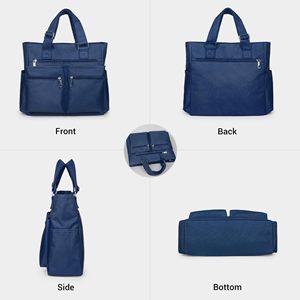 12-Pockets Work Laptop Tote <b>Bag</b> Large Crossbody Nurse <b>Teacher</b> Bible <b>Bag</b> for School Travel Daily - Product Image 4