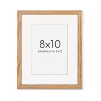 Doremi bingkai foto kayu Solid elegan 8*10 inci tampilan Logo yang dapat disesuaikan cara bergaya untuk menampilkan kenangan favorit Anda
