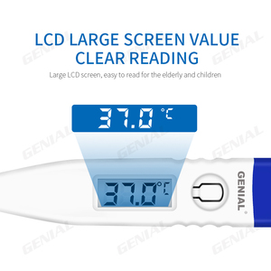 Chuyên nghiệp y tế kỹ thuật số <span class=keywords><strong>LCD</strong></span> nhiệt kế cho bé lâm sàng Nhiệt kế với nguồn điện - Product Image 4