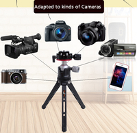 YuSen Factory Tripod kamera aluminium, dudukan Tripod meja Mini portabel, dudukan penyangga kamera aluminium profesional unik untuk ponsel
