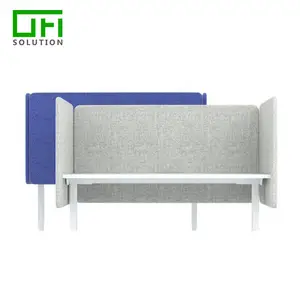 Noise Absorber 100% Recycle Polyester Fiber PET Acoustic Modesty Divider Office Sound Insulation Desk Privacy画面