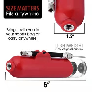 Mini pompe à Air Portable pour vélo, système de gonflage en deux sens, petite taille, pour <span class=keywords><strong>basket</strong></span>-Ball - Product Image 4