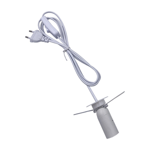 <span class=keywords><strong>Adaptateur</strong></span> de suspension pour lampes <span class=keywords><strong>E14</strong></span> et <span class=keywords><strong>E27</strong></span> avec cordon d'alimentation de 1,8 m et interrupteur, prise UE/US - Product Image 6