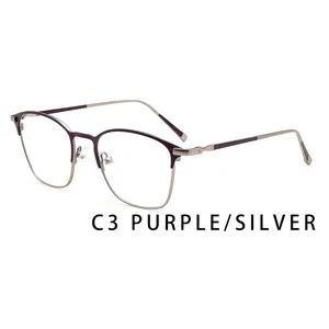 2024colorful New Metal Ready Stock Mixed Classic Frames Eyeglasses Metal Optical Frame Classic Eyewear