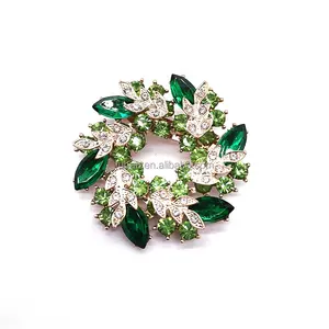 Custom Women Men Acrylic Rhinestone Brooch for party weeding