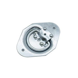 PPE Series Recessed Rope Ring 2 Inch Oval Disc With D Ring Anchor For Construction PPE-13 - Product Image 1