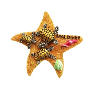 Imán de Refrigerador Personalizado en 3D de Poliresina con Tema de Playa, <span class=keywords><strong>Serie</strong></span> <span class=keywords><strong>Maldivas</strong></span>, Hawái, Océano, Playa, Recuerdo Turístico - Product Image 5