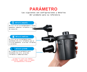 Home AC Air <b>Pump</b> Dual-Function (Inflation + Deflation) Suitable for air <b>mattresses</b>, inflatable boats, and swim rings - Product Image 3