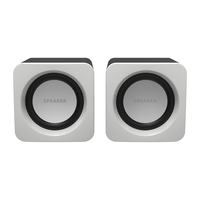 Altavoz portátil para ordenador, altavoces portátiles de escritorio con conector de audio auxiliar de 3,5 mm