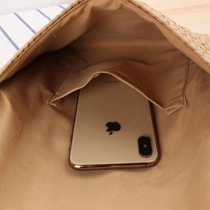 Sac bandoulière portable en papier fait main pour femme, résistant à l'eau, avec port USB, idéal pour les vacances à la plage et les sorties estivales - Product Image 6