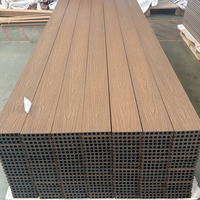 Plancher en composite bois-plastique haute densité, résistant aux rayures, imperméable, pour terrasse, usage commercial extérieur