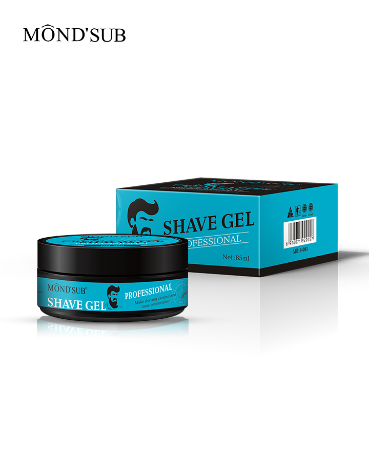 Gel de rasage de barbe
