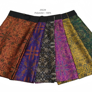 <strong>2026</strong> Latest Design Premium African Jacquard Fabric Ankara Brocade <strong>Material</strong> with Rich Patterns for Wedding Dress - Product Image 4