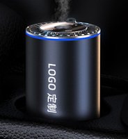 Vaporisateur d'aromathérapie électrique de luxe Parfum de voiture Portable Mini chambre Désodorisant Purificateur Lumière ambiante À piles