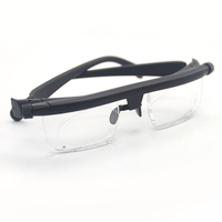 Nouvelles lunettes grossissantes à mise au point réglable, dioptries variables, correction des verres, lunettes de lecture réglables de -6D à +3D