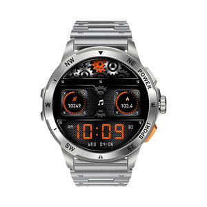 Reloj Inteligente Deportivo para Exteriores AK77 2025 con Pantalla AMOLED de 1.43 Pulgadas para Llamadas, Frecuencia Cardíaca, Monitor de Sueño y Correa de Gel de Sílice - Product Image 1