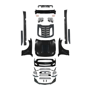 Kit de Carrocería para Ford Mustang 2015-2017, Actualización a Parachoques Delanteros y Traseros <span class=keywords><strong>GT500</strong></span> con Instalación Directa Plug-and-Play - Product Image 1