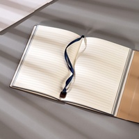 Cuaderno A5 de Cuero PU con Encuadernación Cosida, en Caja de Regalo, Diario Texturizado, Bloc de Notas, en Oferta