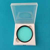 Filtre de reprise de couleur pour caméra, verre bleu BG39 à haute transmission, filtre anti-IR, 37mm 49mm 52mm 58mm 67mm 72mm 77mm 82mm