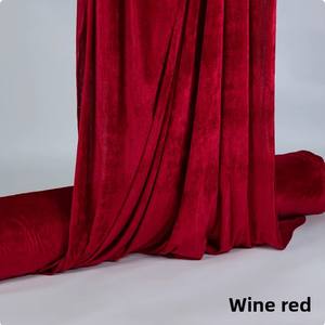 Бархатный занавес, красный бархатный сценический фон, свадебный фон из ткани - Product Image 6