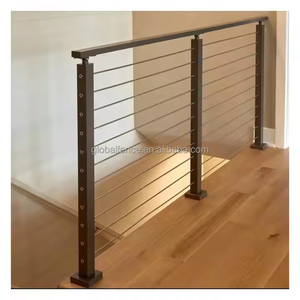 ราวจับสแตนเลสสำหรับติดราวบันไดสายเคเบิลทั้งด้านบนและด้านข้าง - Product Image 5