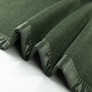 بطانية من الصوف الدافئ رخيص الثمن من مزيج الصوف والبوليستر بطانية من الصوف للتنزه والتخييم - Product Image 6